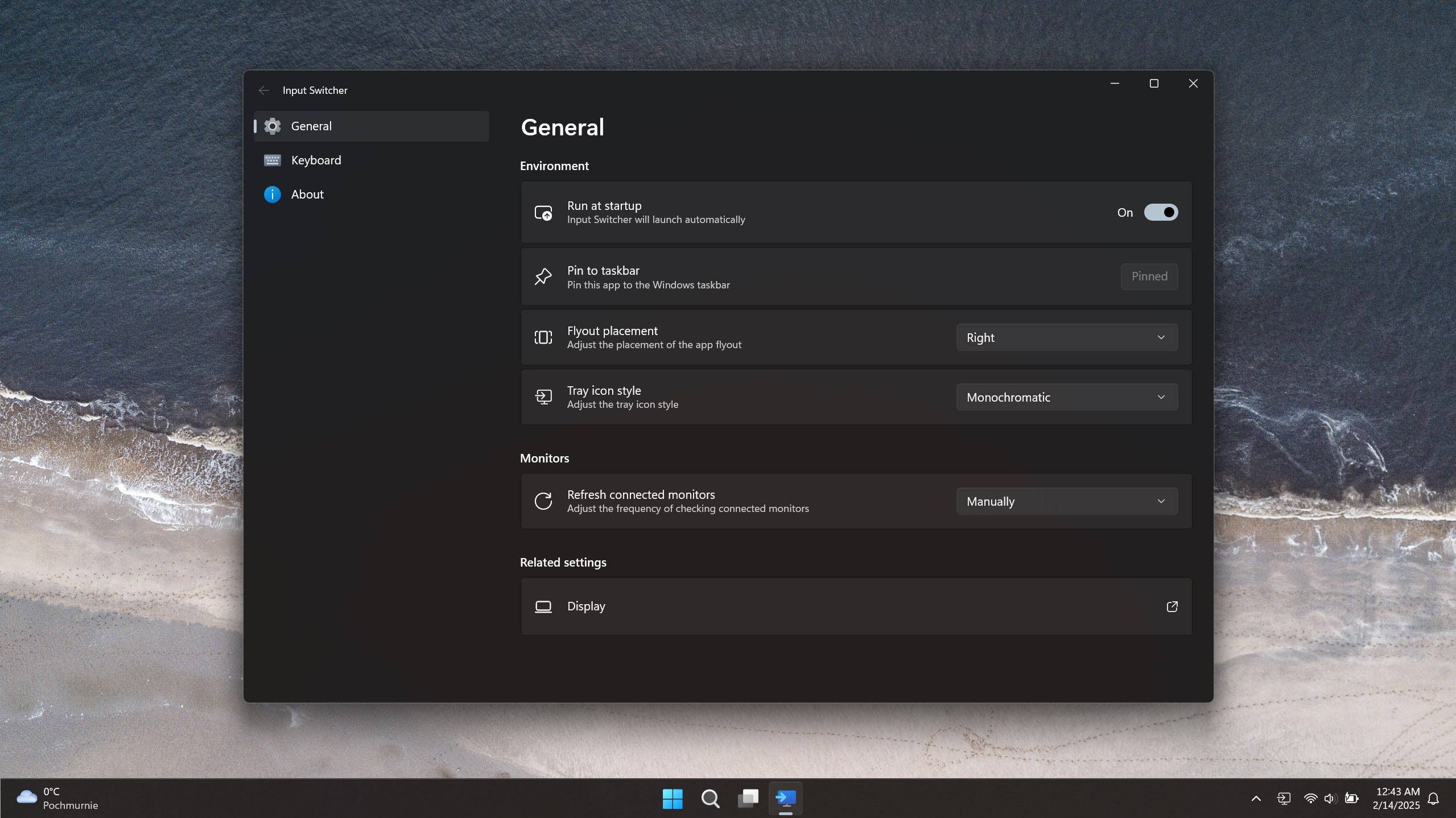 Input Switcher screenshot