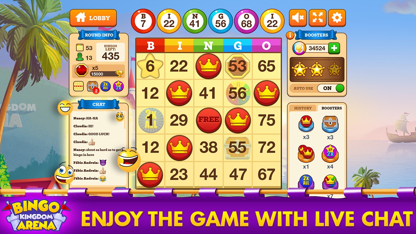Bingo Kingdom Arena screenshot