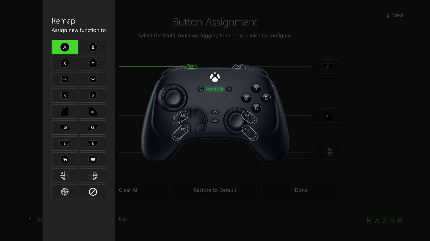 Razer Controller Setup For Xbox screenshot