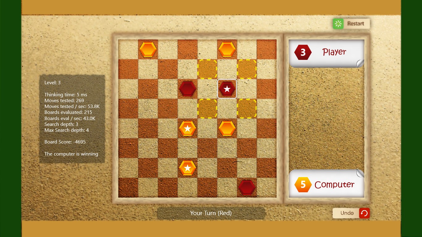Checkers Pro screenshot