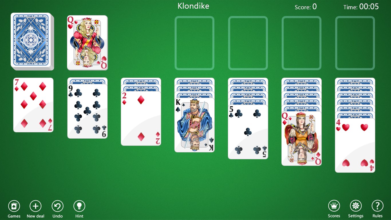 Klondike Solitaire Collection Free screenshot