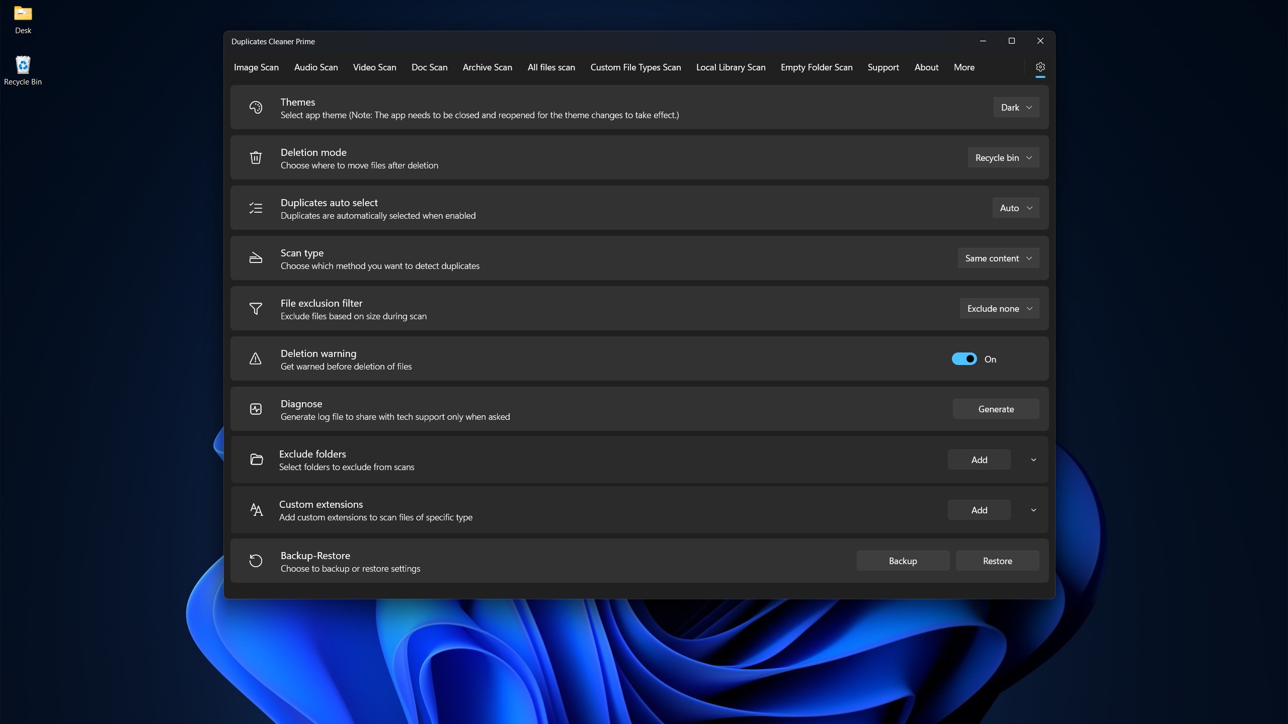 Duplicates Cleaner Prime screenshot