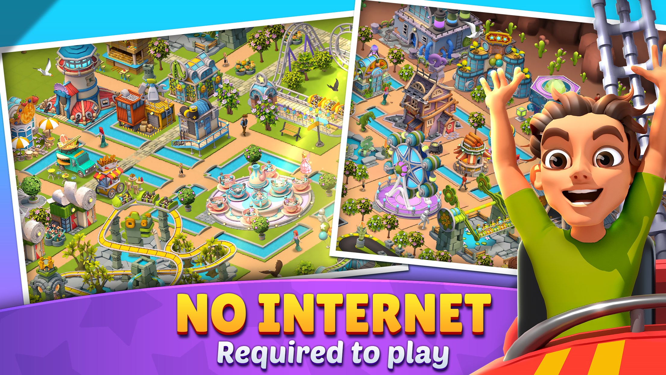 Roller Coaster Life: Theme Park screenshot