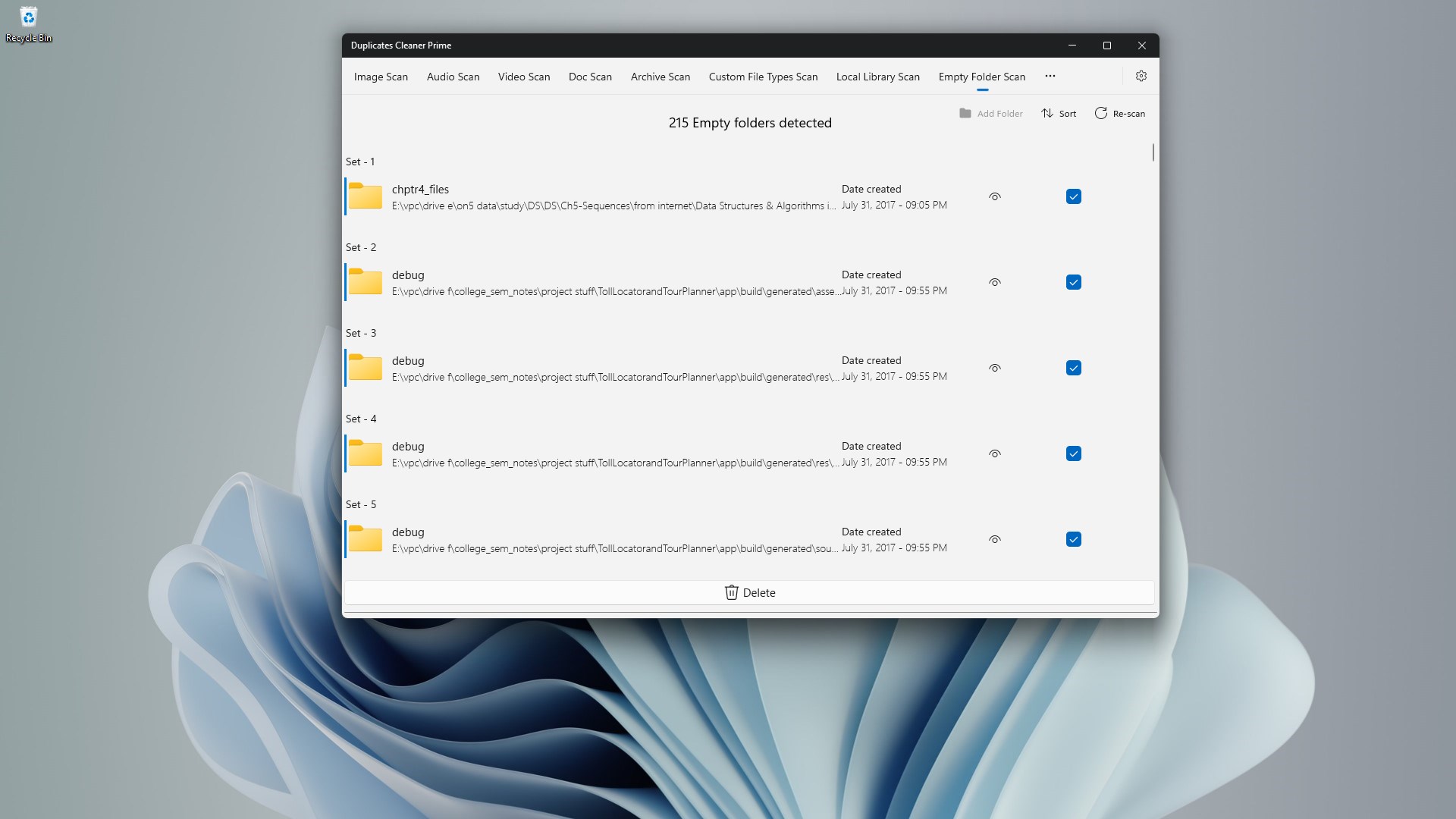 Duplicates Cleaner Prime screenshot