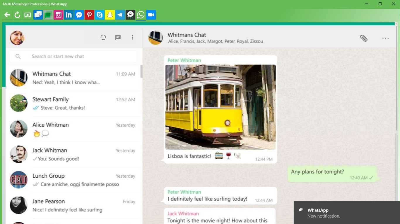Multi Messenger Professional screenshot