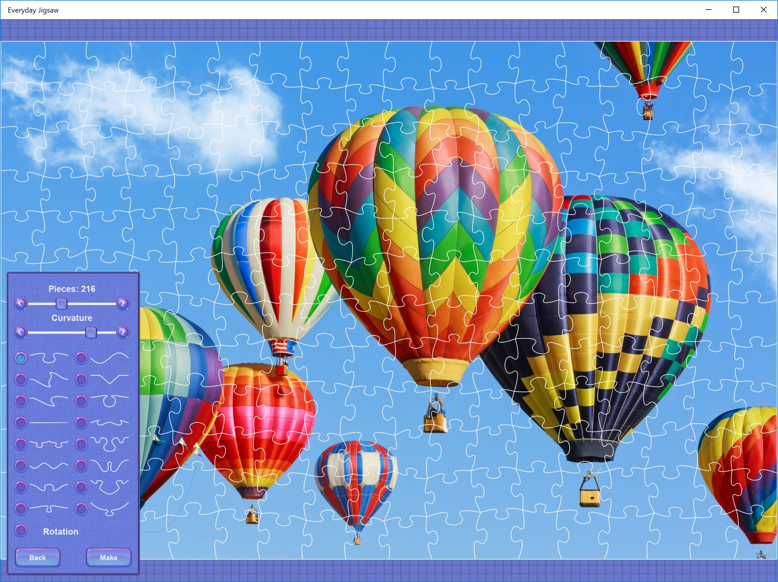 Everyday Jigsaw screenshot