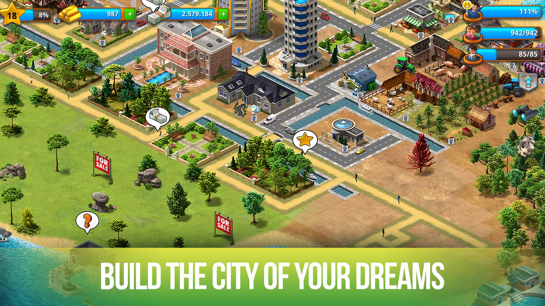 City Island: Paradise Sim screenshot