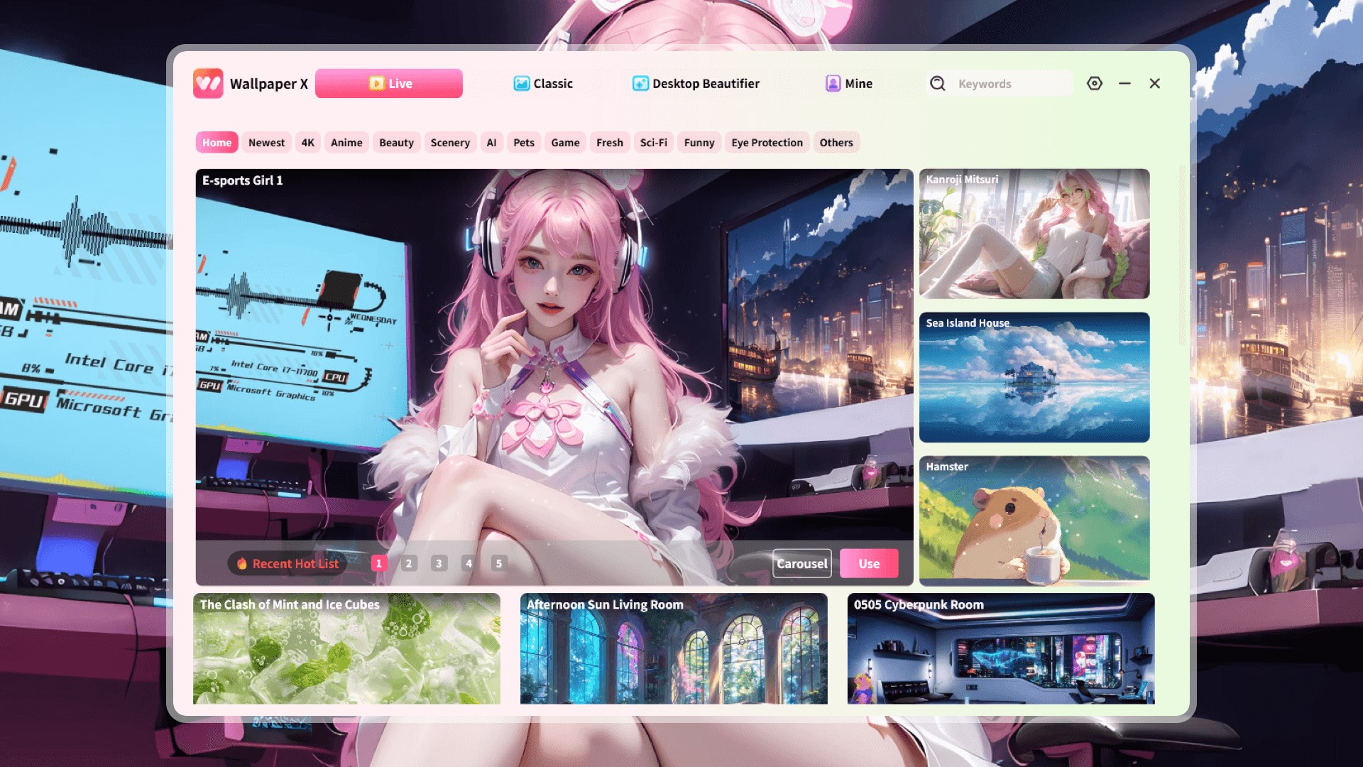 Wallpaper - Live Wallpapers Engine screenshot