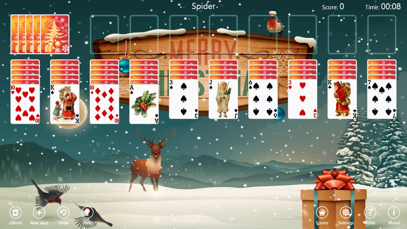 Christmas Time Solitaire screenshot