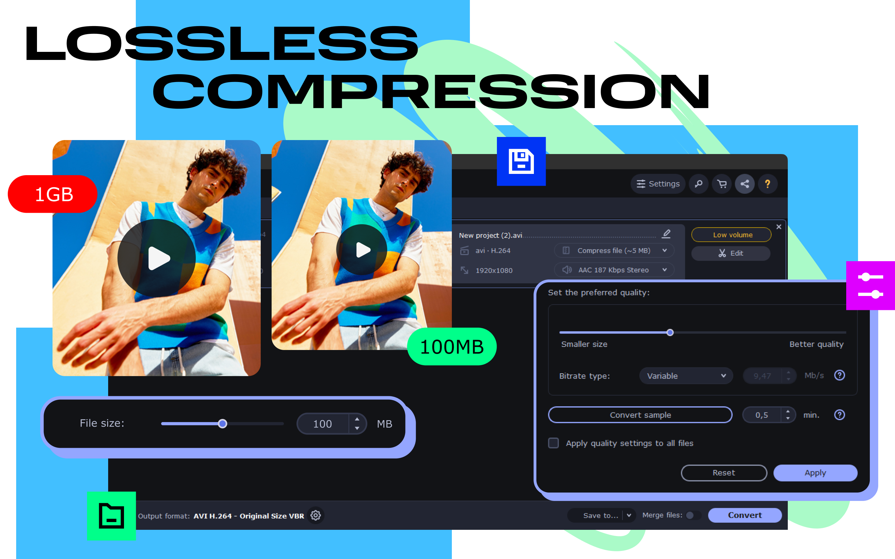 Movavi Video Converter screenshot
