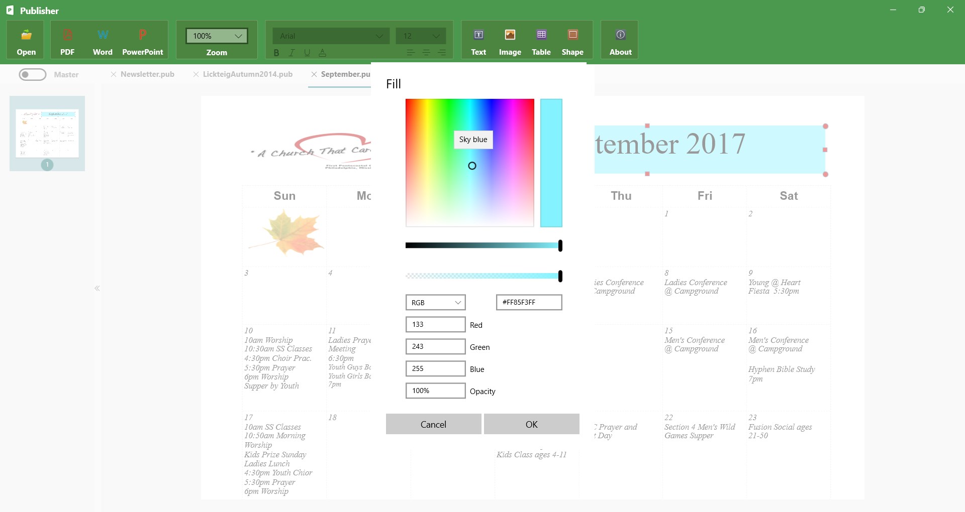 PUB Editor Pro 2 screenshot