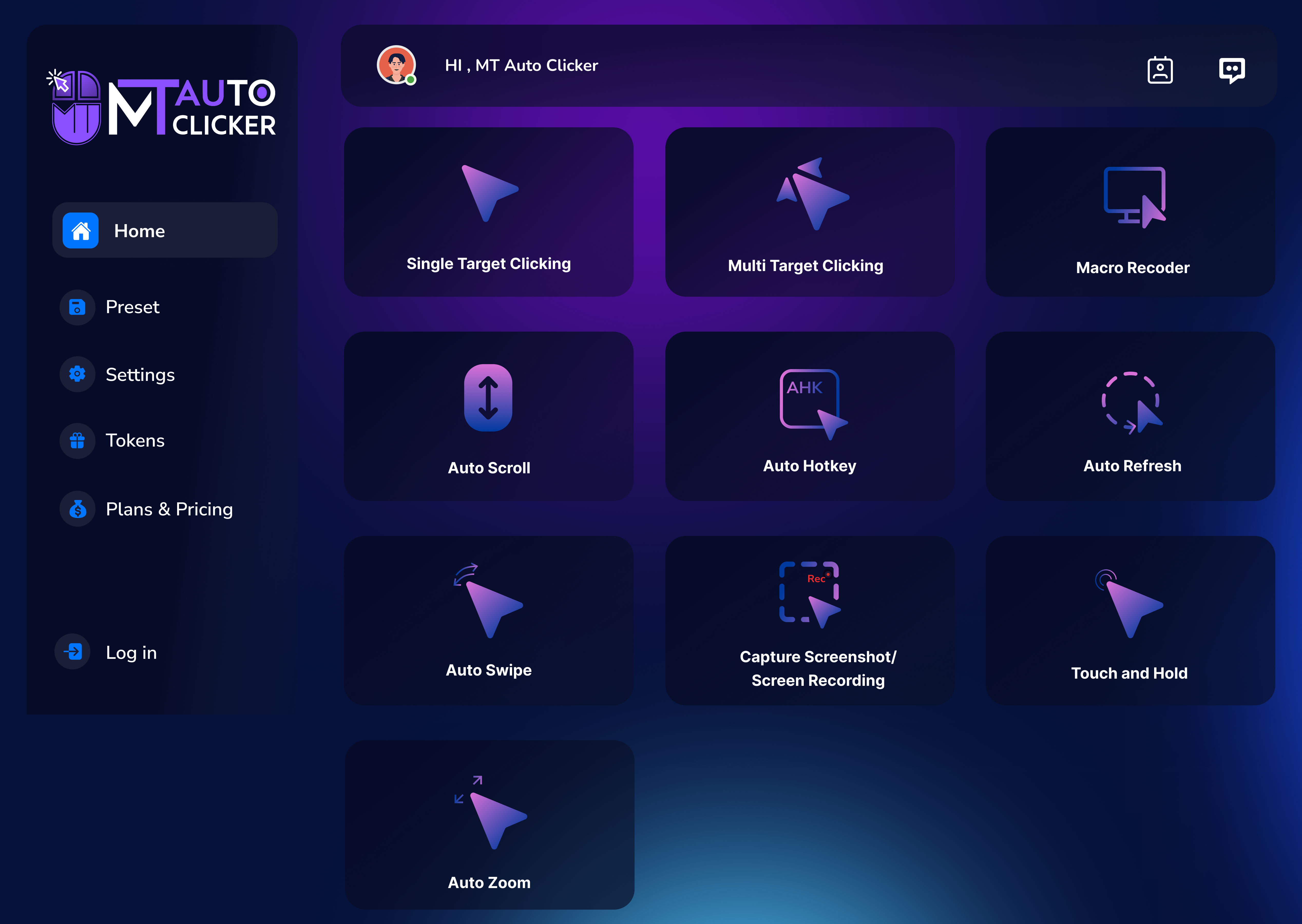 MT Auto Clicker screenshot