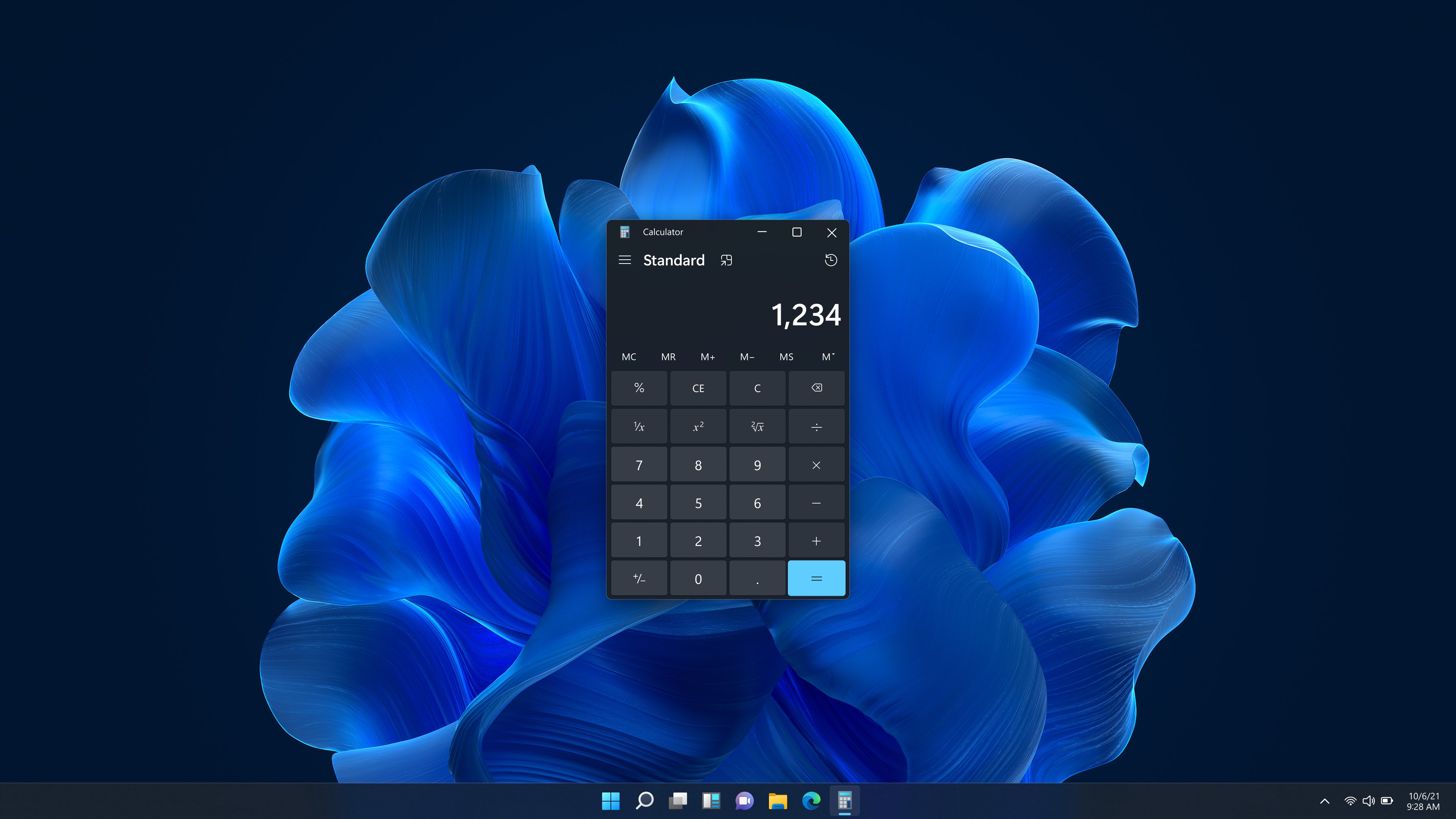 Windows Calculator screenshot