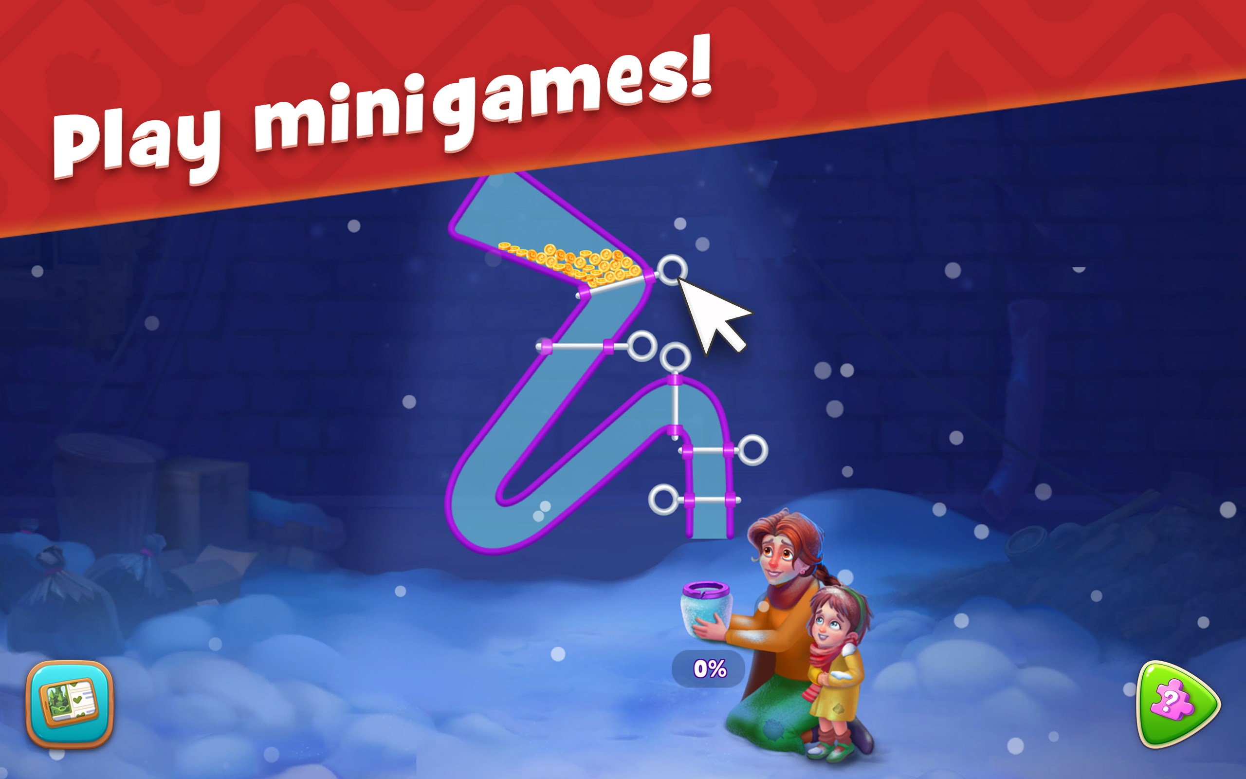 Gardenscapes screenshot