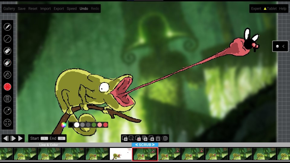 Animation Sketchpad screenshot