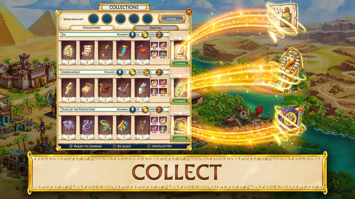 Jewels of Egypt: Match 3 Puzzle Game screenshot