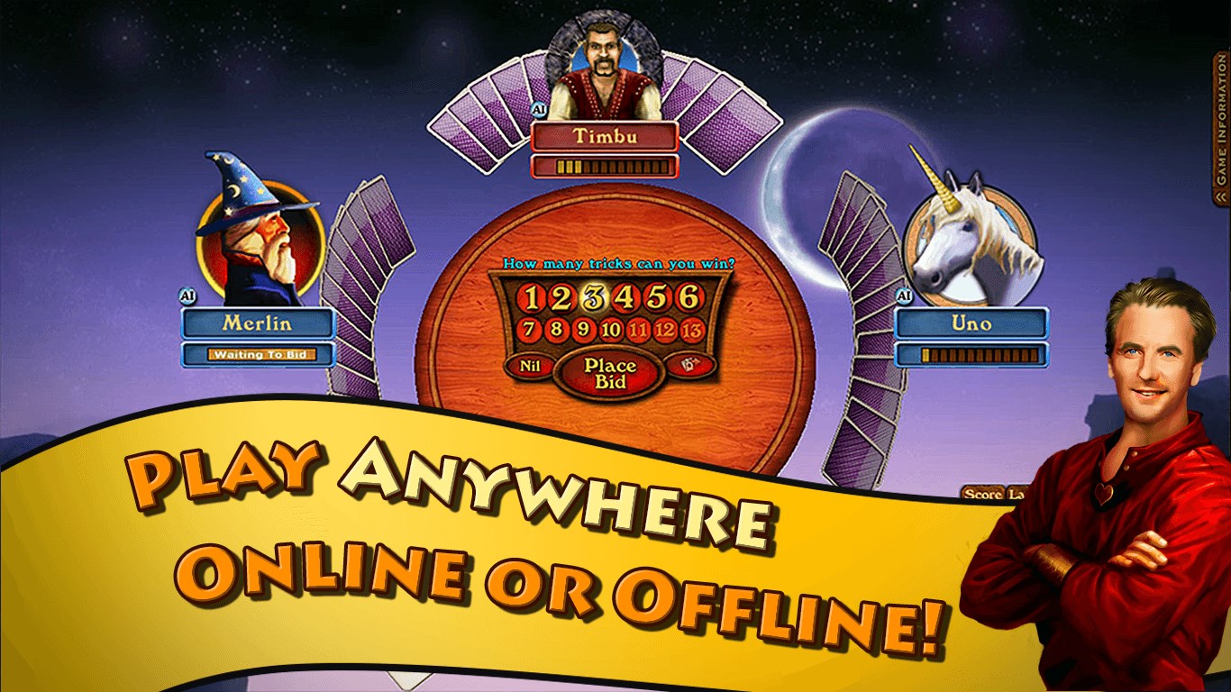 Hardwood Spades screenshot