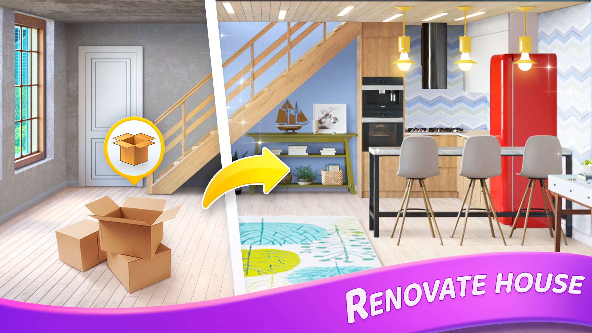 Merge Design Mansion Makeover screenshot