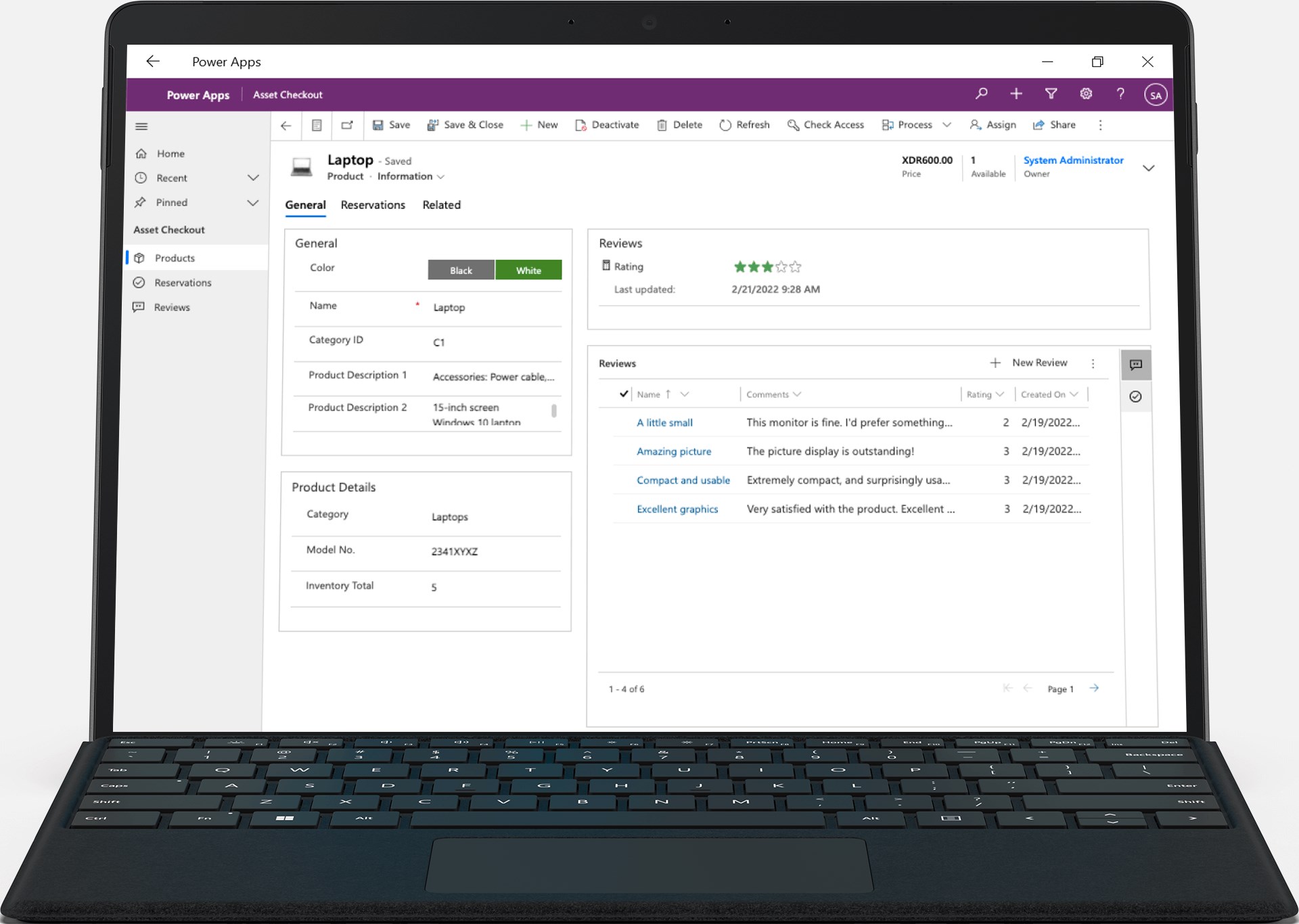 Power Apps screenshot