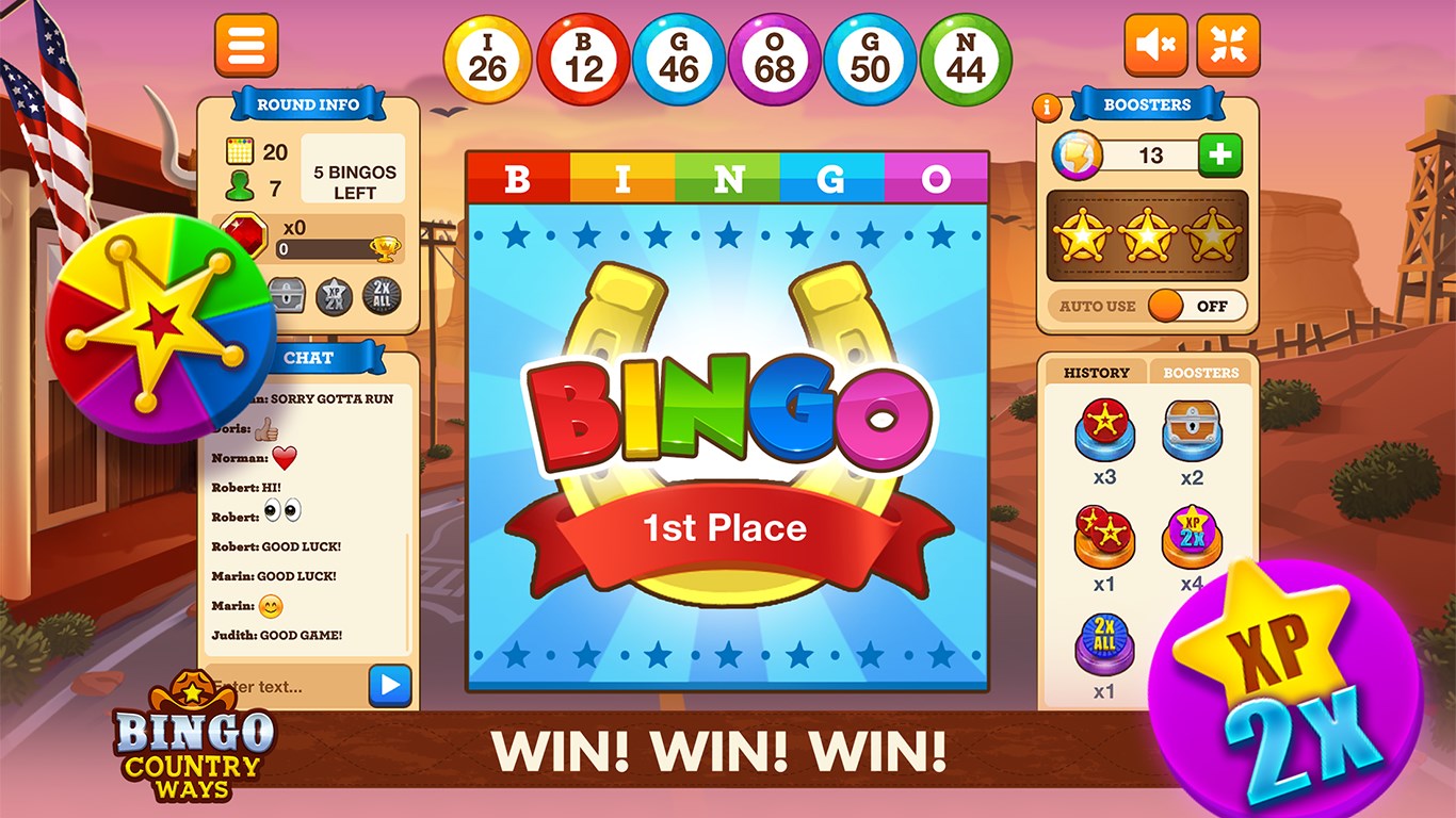 BINGO COUNTRY WAYS screenshot