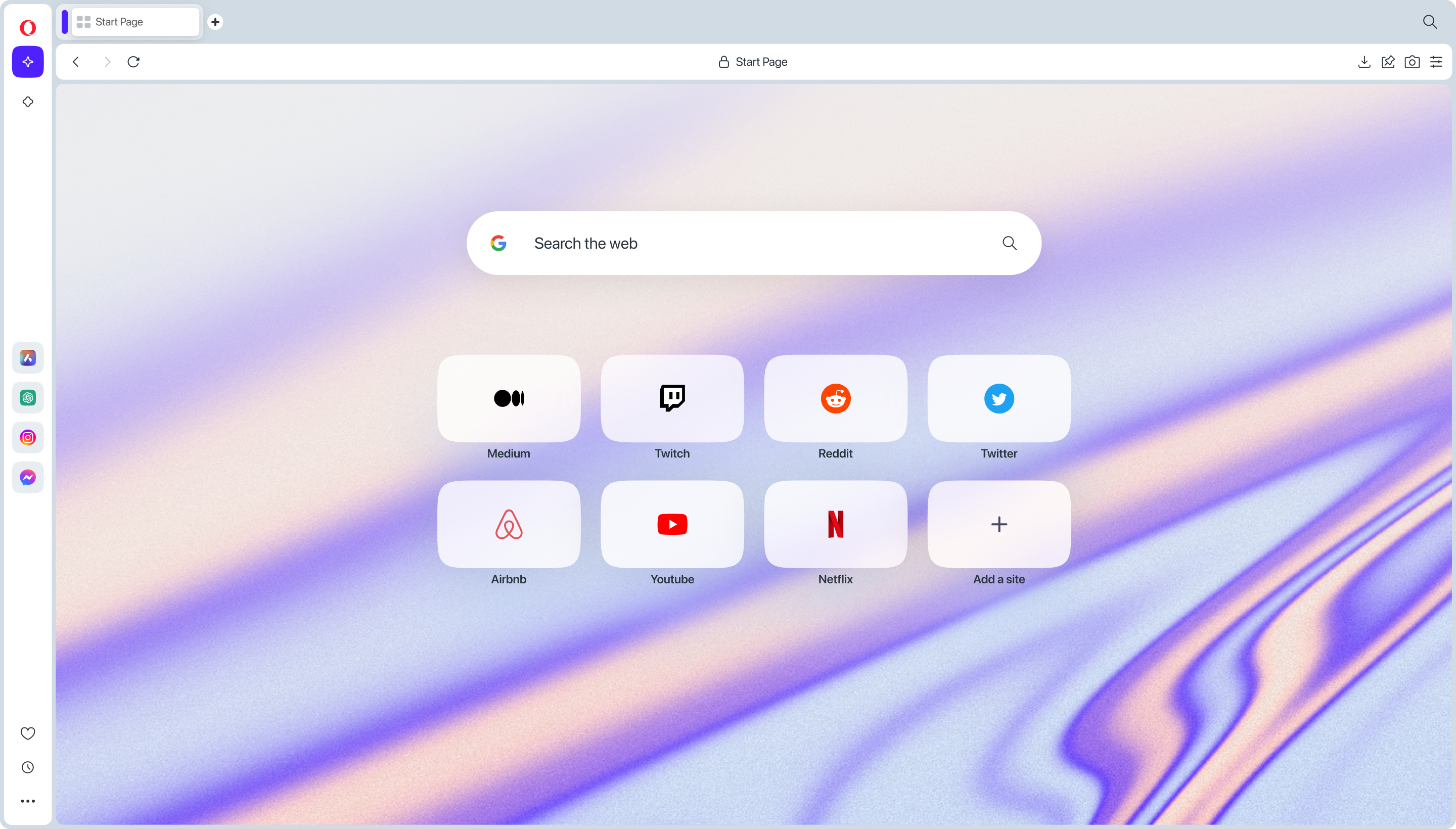 Opera Browser screenshot
