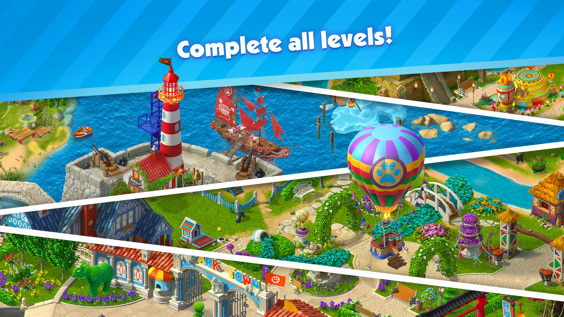 Park Town: Match 3 Game with a story screenshot