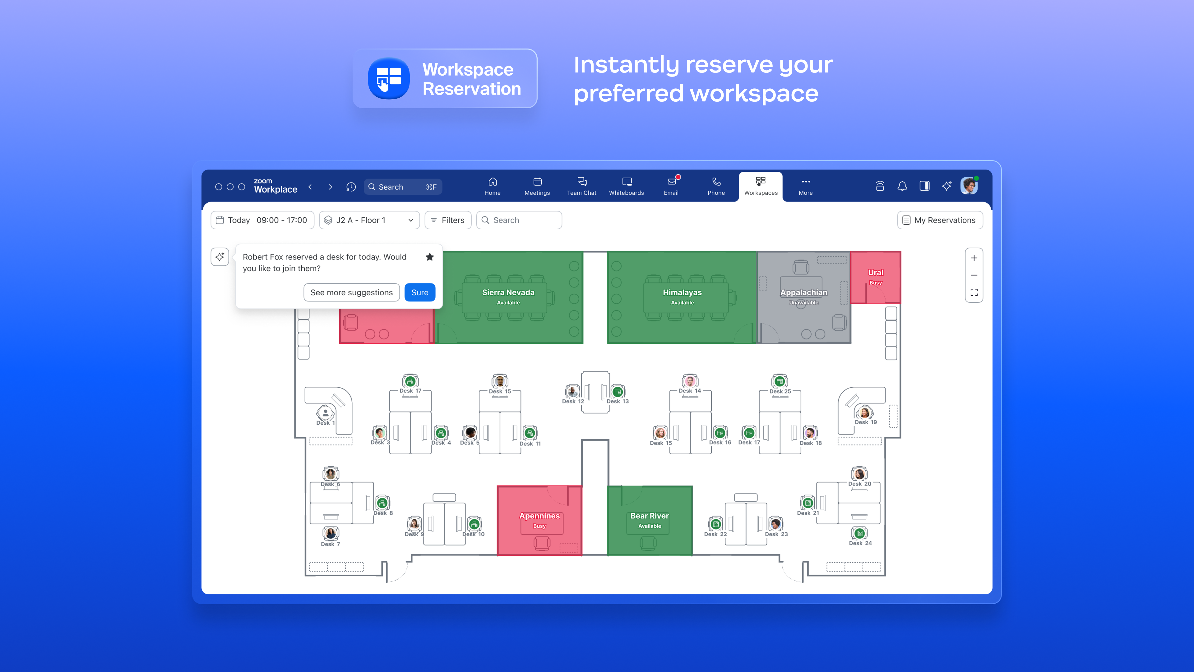 Zoom Workplace screenshot