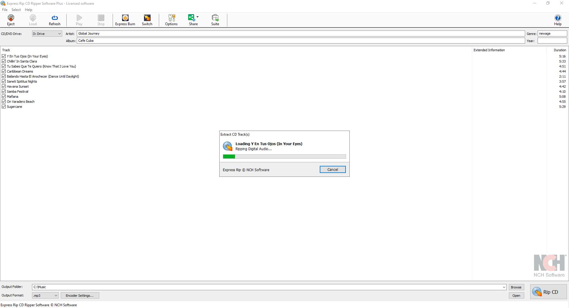 Express Rip screenshot