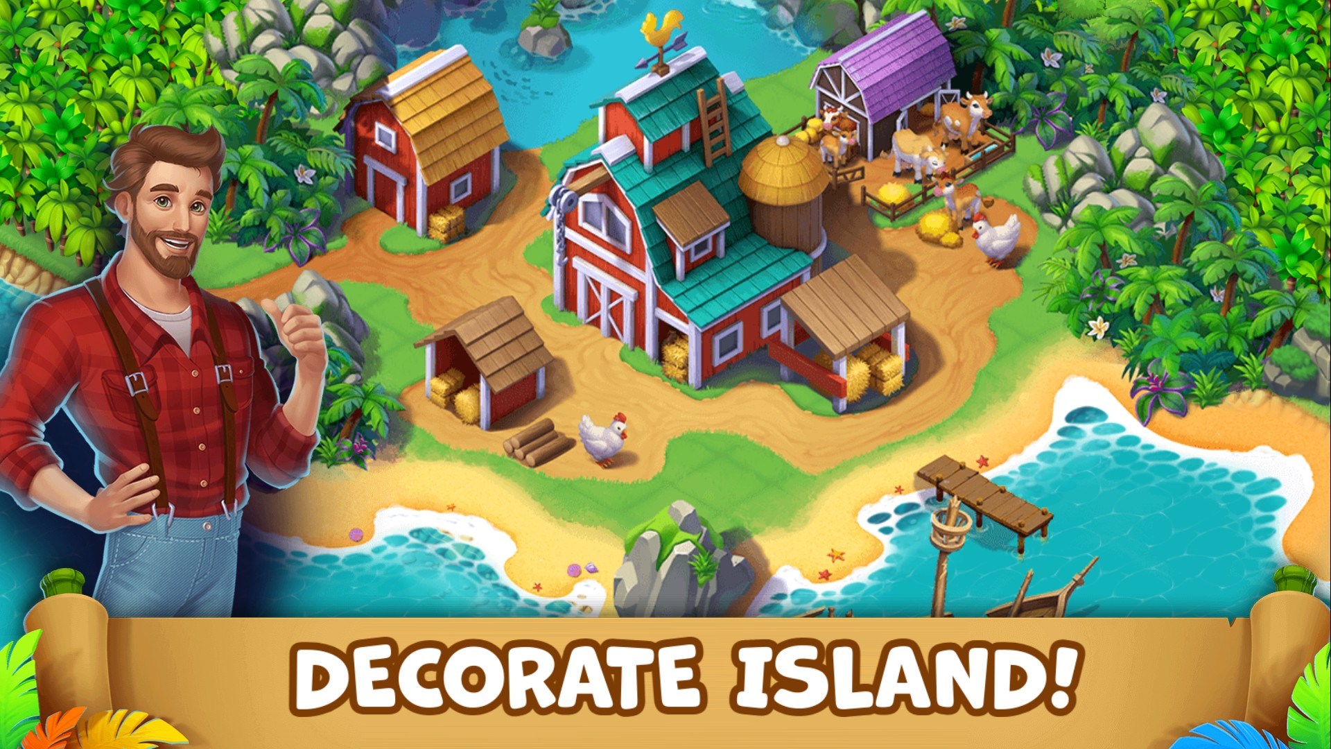 Tropical Merge screenshot