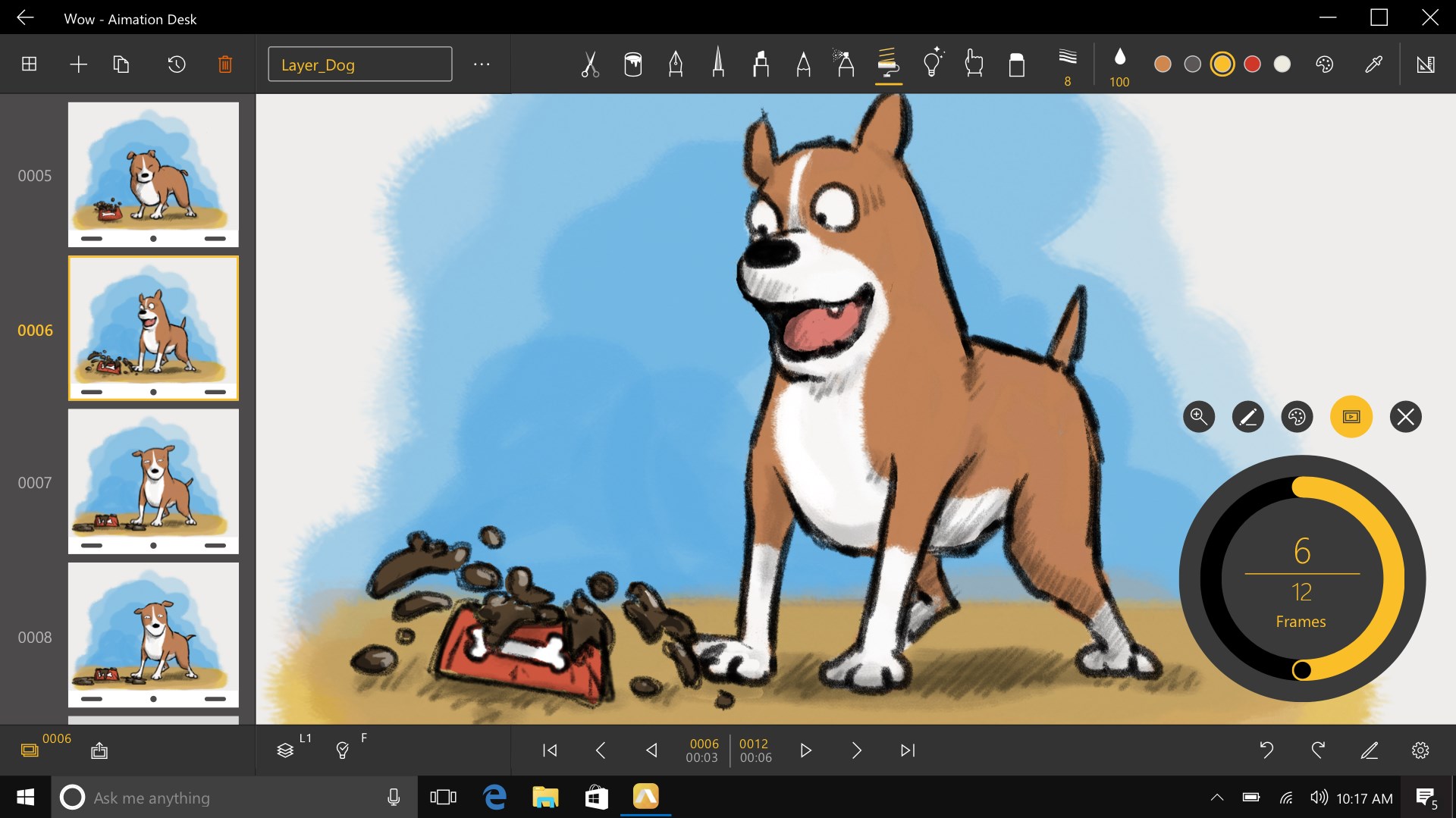 Animation Desk – Draw GIF & Cartoon screenshot