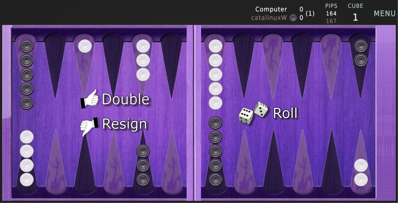 Backgammon Reloaded screenshot