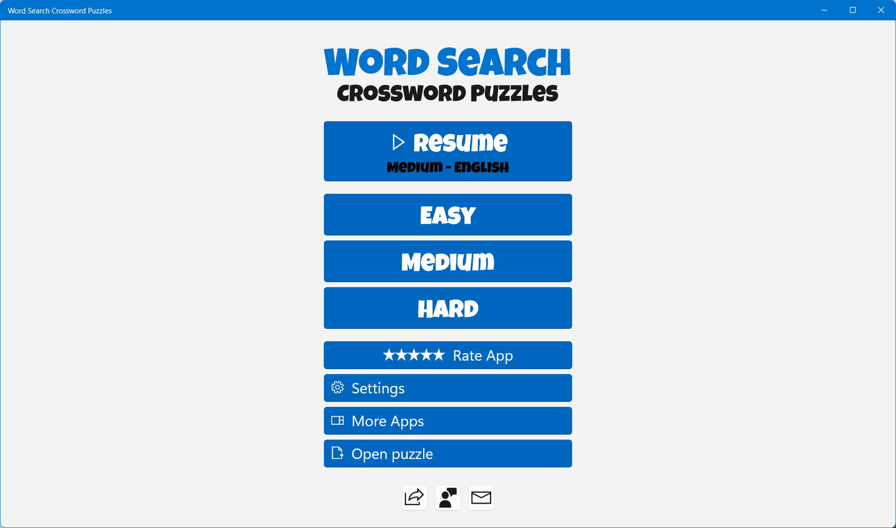 Word Search Crossword Puzzles screenshot