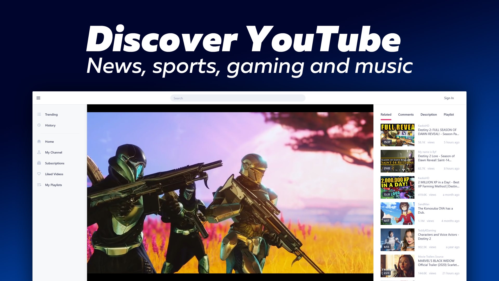 YouPlay - Video & Music Player screenshot