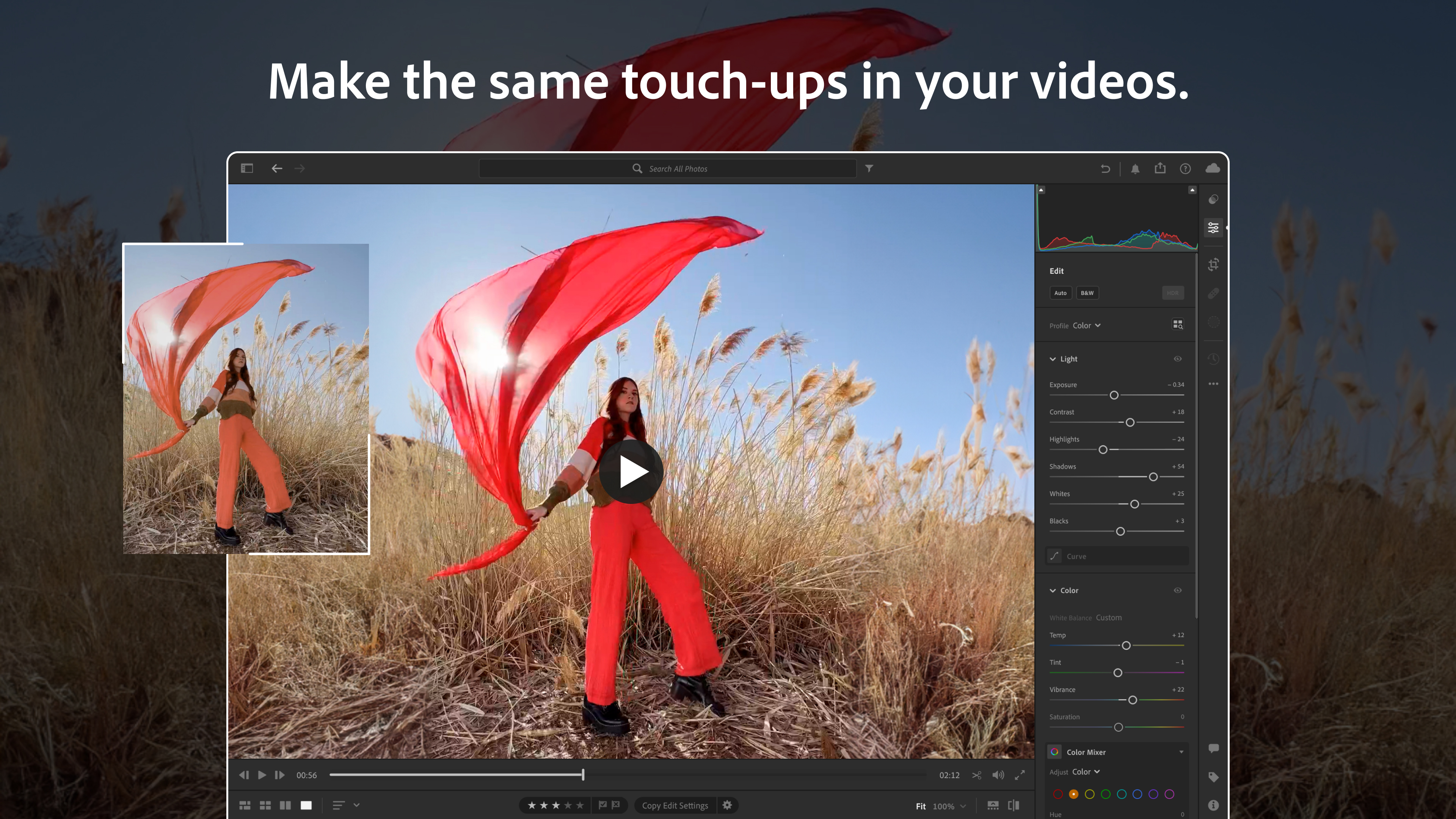 Adobe Lightroom screenshot