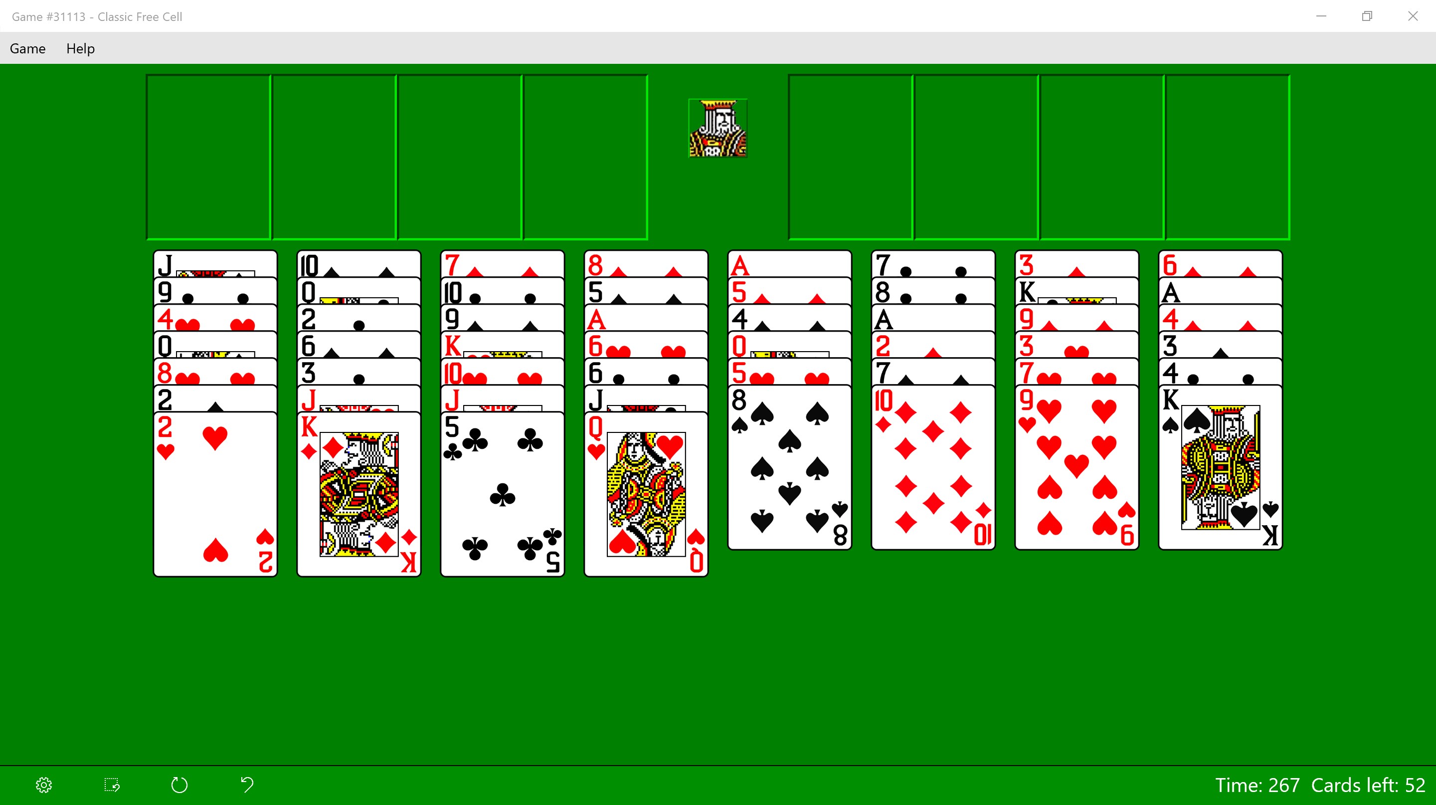 Classic Free Cell screenshot