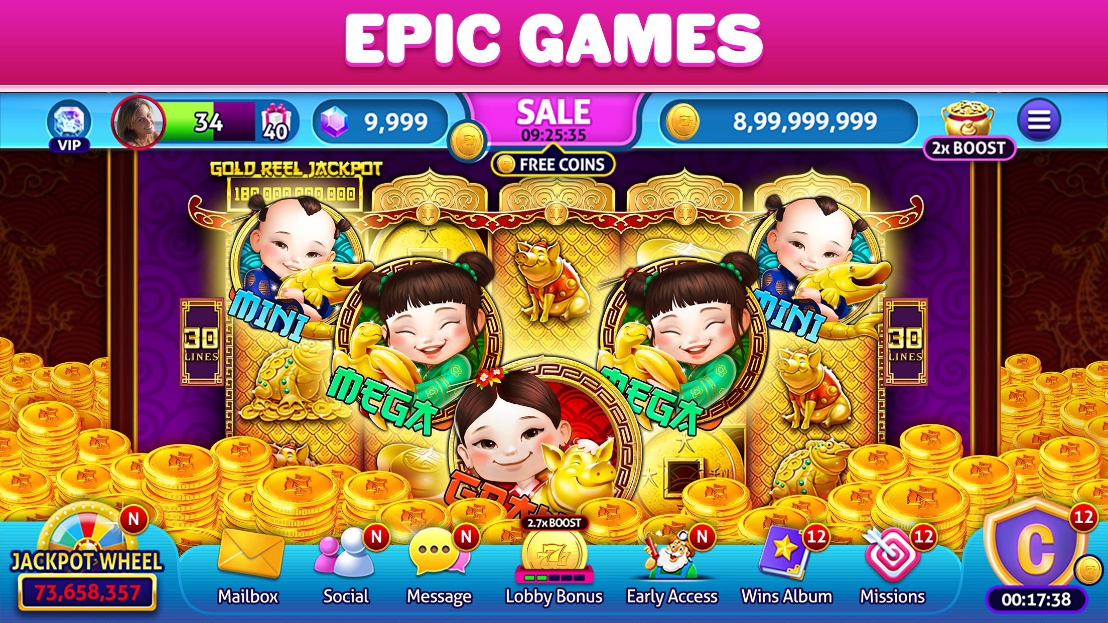Jackpot Madness Slots - Casino Games screenshot