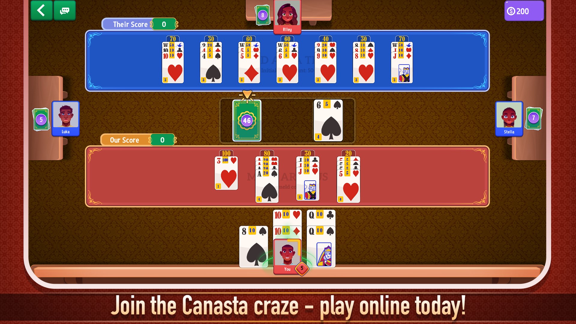 Canasta: Card Game screenshot