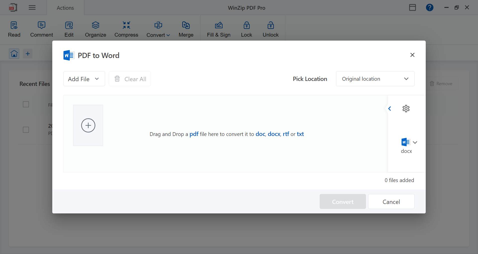 WinZip PDF Pro screenshot