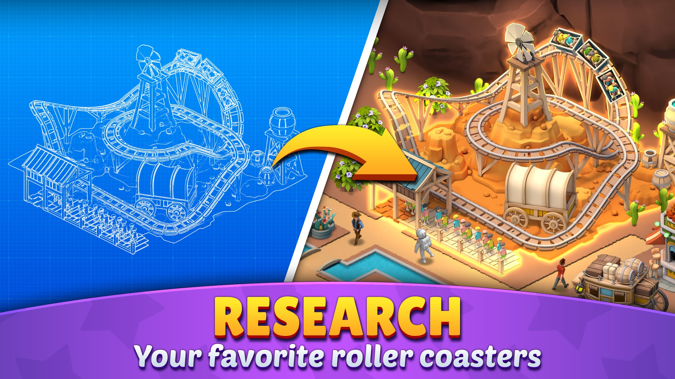 Roller Coaster Life: Theme Park screenshot