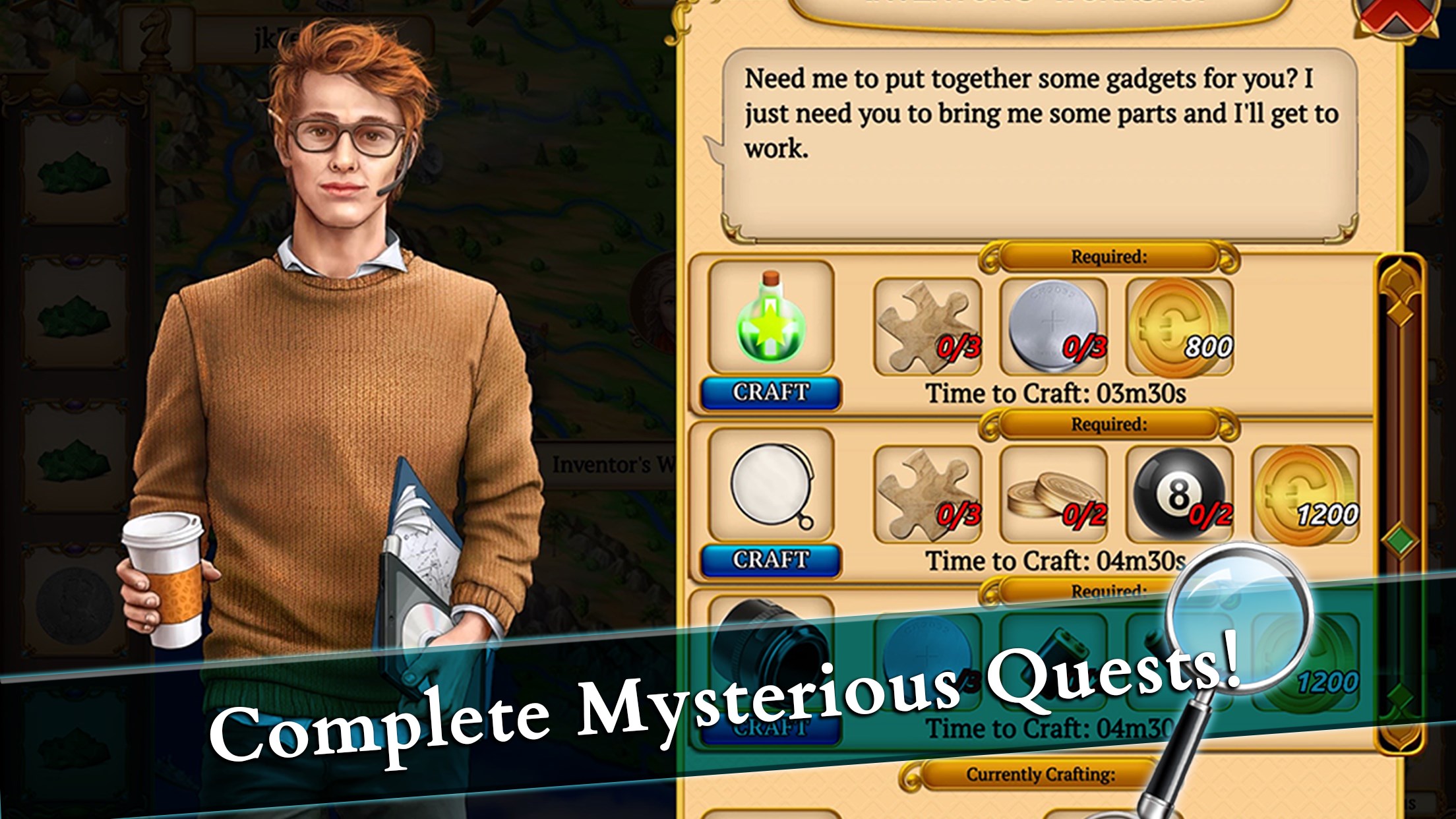 Mystery Society 2: Hidden Objects Game! screenshot