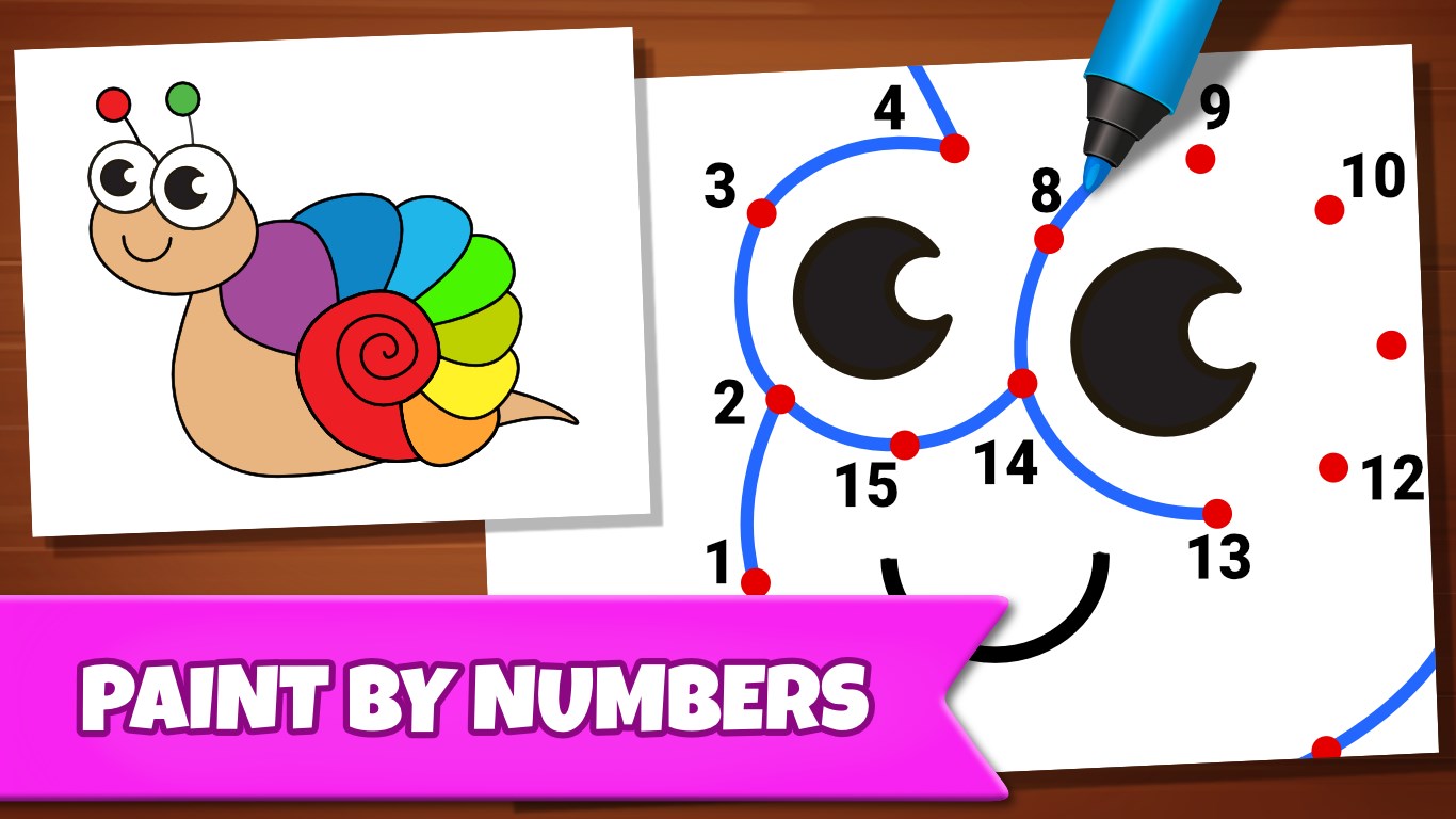 Drawing Games: Draw & Color For Kids screenshot