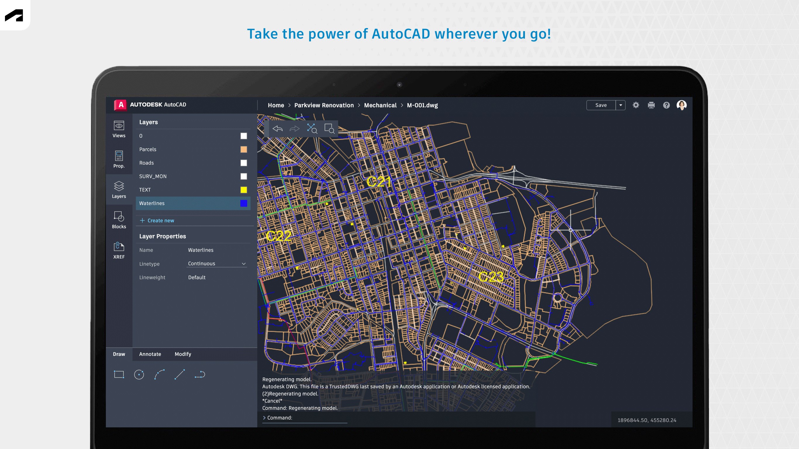 AutoCAD - DWG Viewer & Editor screenshot