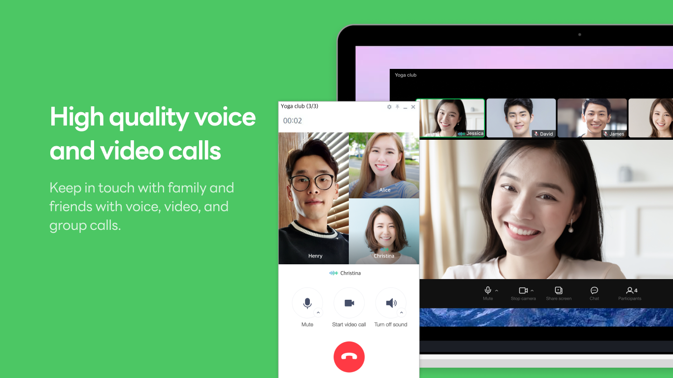 LINE Desktop screenshot