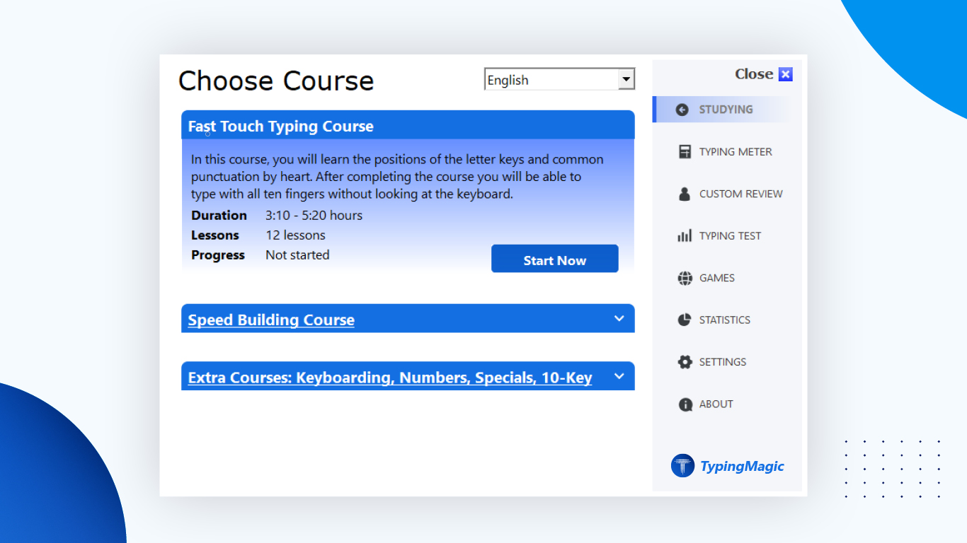 TypingMagic 12 screenshot