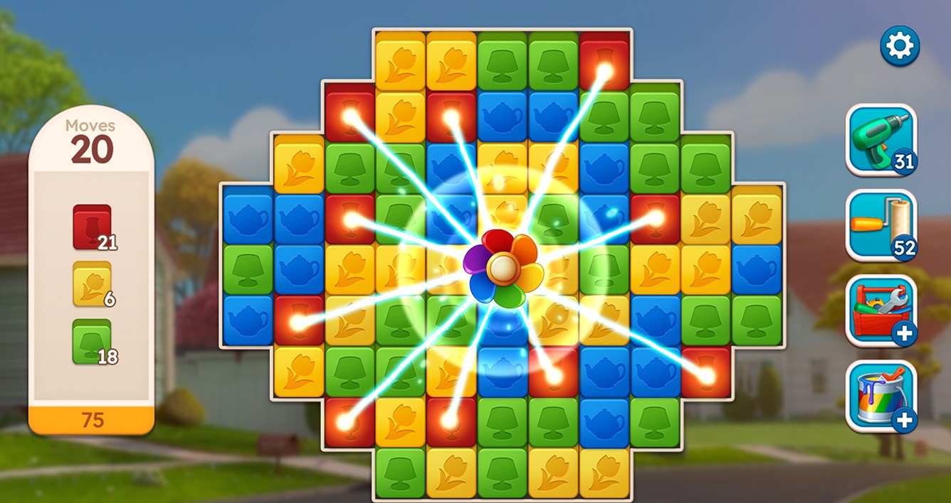 Sweet Home: Design & Blast screenshot