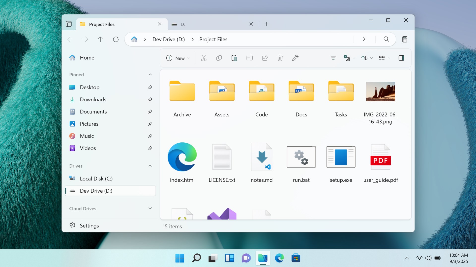 Files Preview screenshot