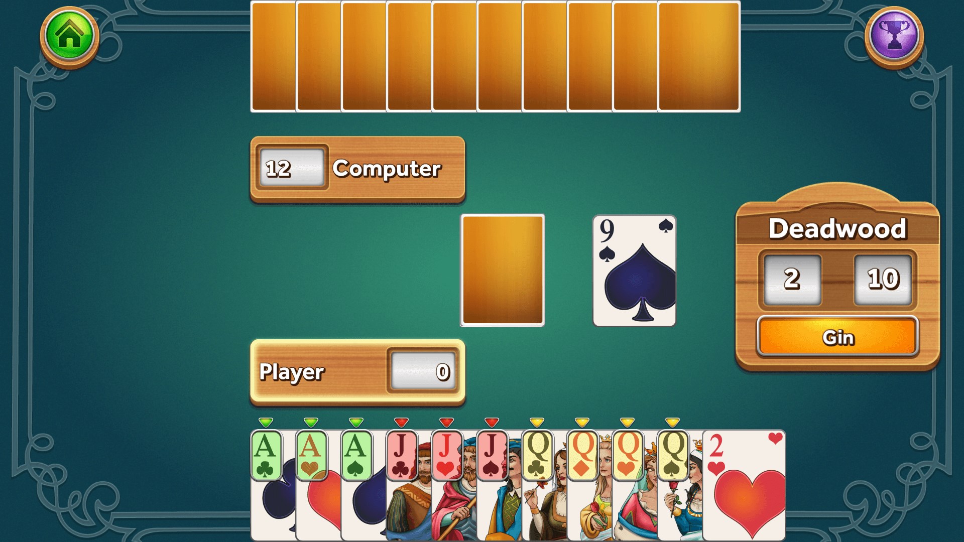 Gin Rummy Deluxe screenshot