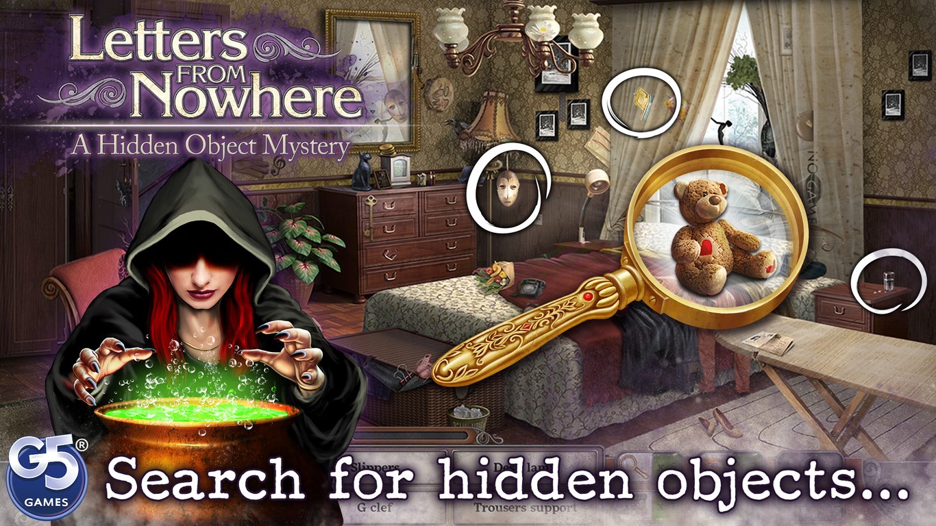 Letters From Nowhere: A Hidden Object Mystery screenshot