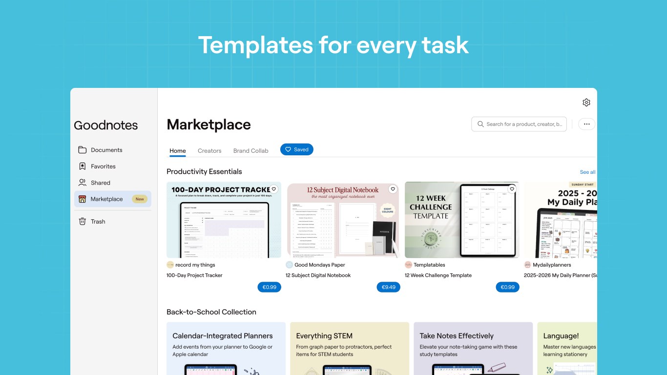 Goodnotes screenshot