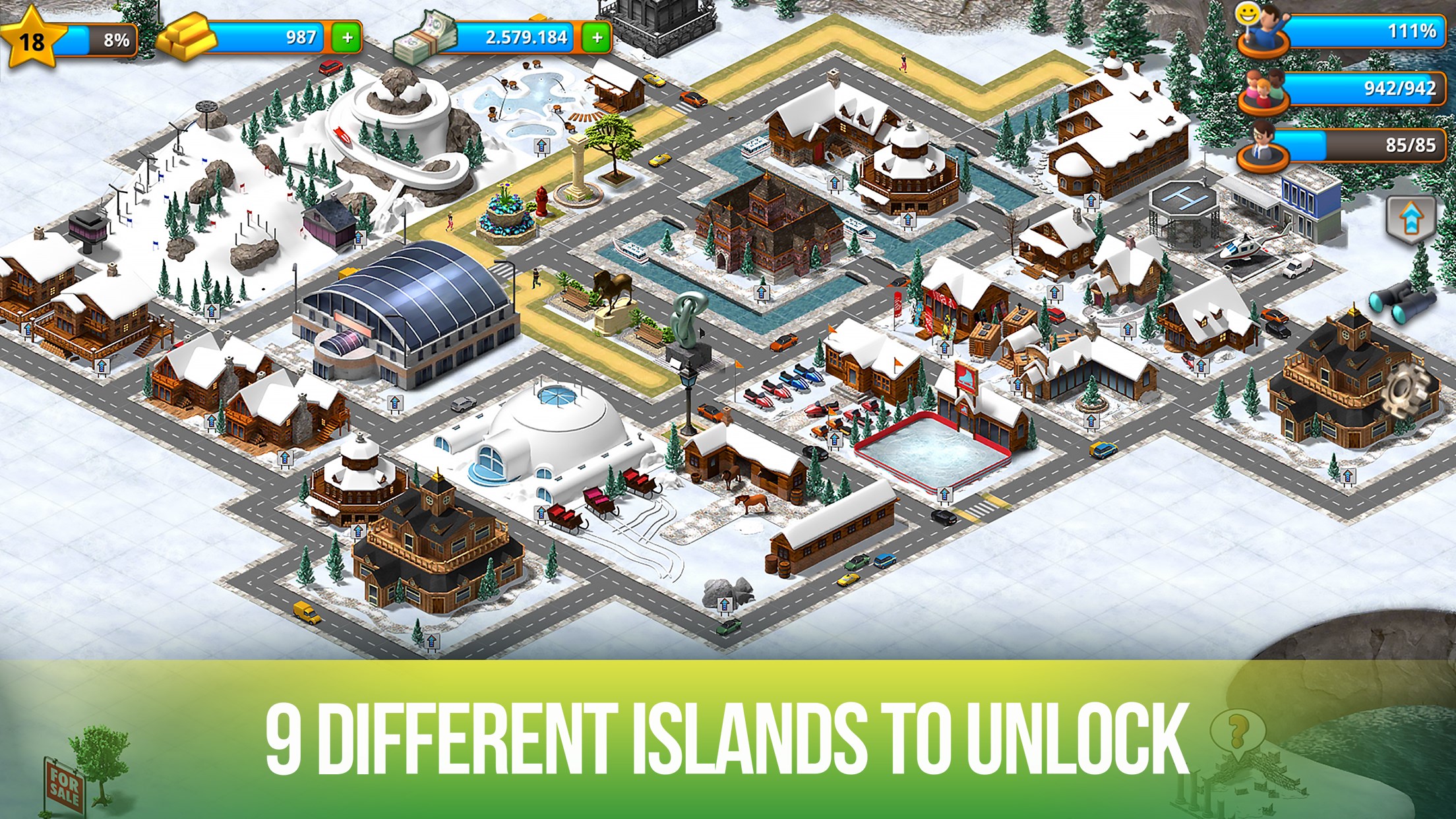 City Island: Paradise Sim screenshot